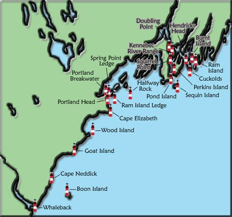 Challenges of Implementing MAP Map of Lighthouses in Maine